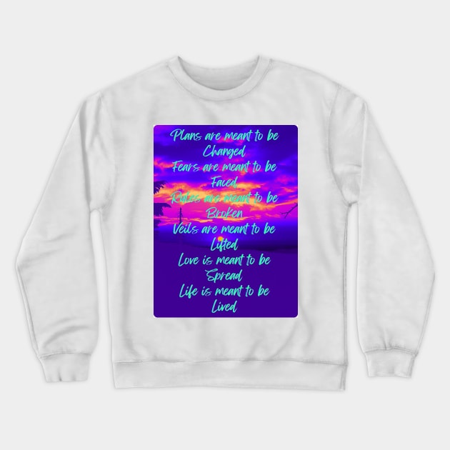 Systemic Entropy Crewneck Sweatshirt by TheSunGod designs 